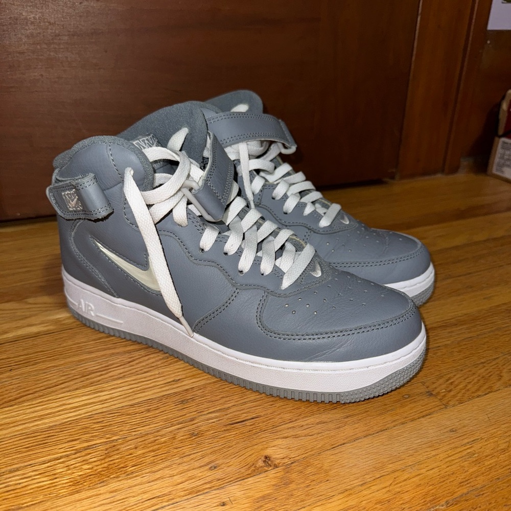 Air Force 1 Mid Jewel QS 'NYC - Cool Grey'